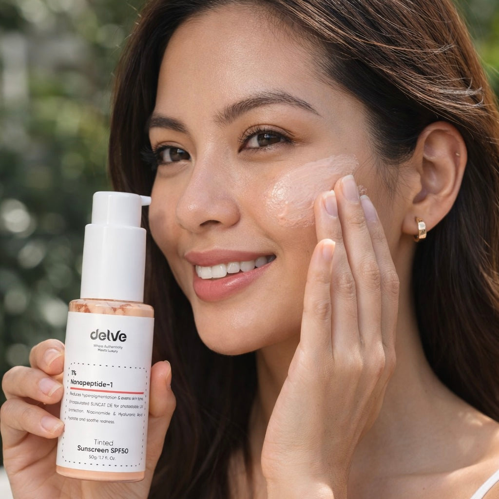 Tinted Sunscreen SPF50 PA+++ | Pigmentation & Blue Light Shield